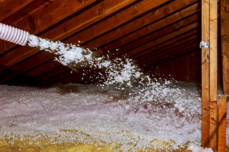 Spray-Applied Fiberglass Insulation